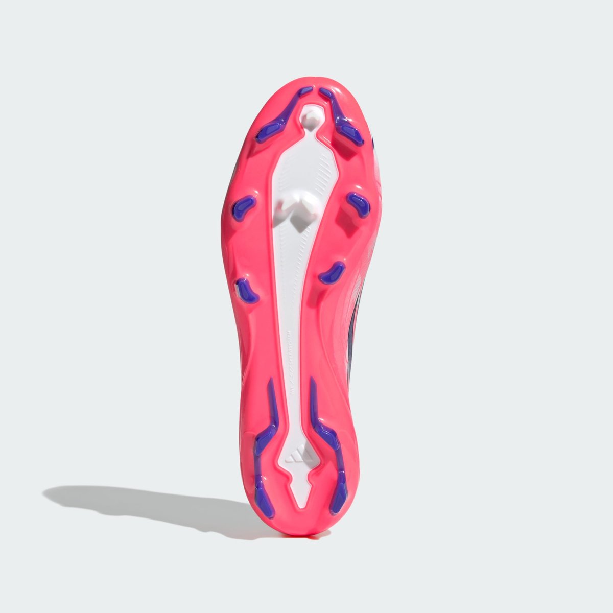 Chaussure De Football Sans Lacets F50 Hyperfast League Terrain Souple cloud white / solar purple / solar turbo, adidas Performance