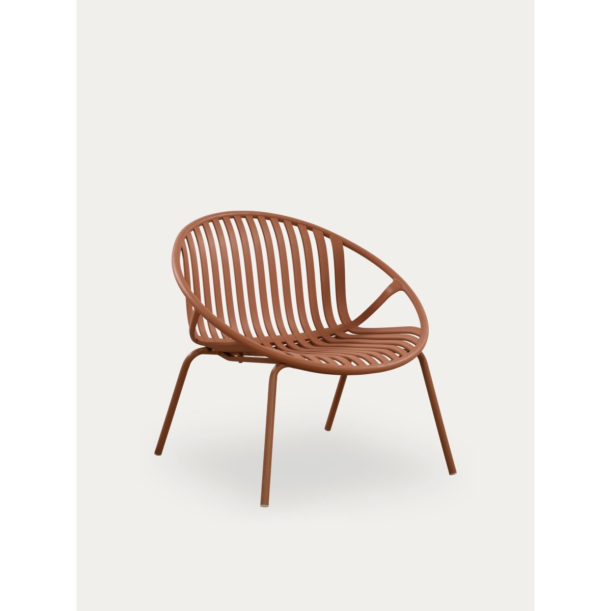 Fauteuil de jardin Plastique - BAROW terracotta, KENAY