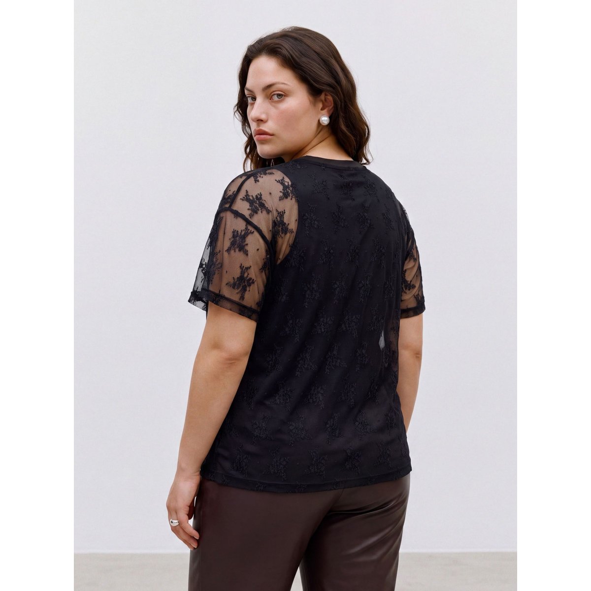 Top noire - black, VERO MODA