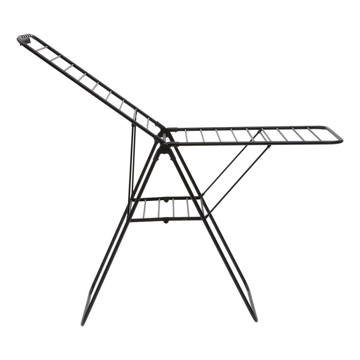 Étendoir à linge pont pliable OLYMPE noir, 5FIVE SIMPLY SMART