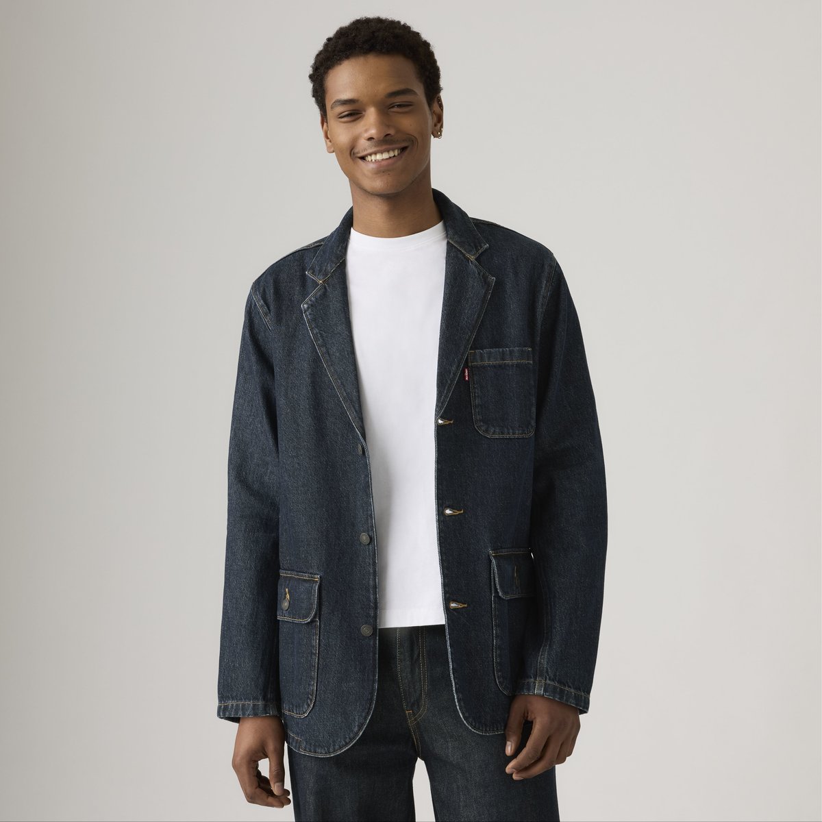 Blazer Presidio bleu - vintage bags t, LEVI'S