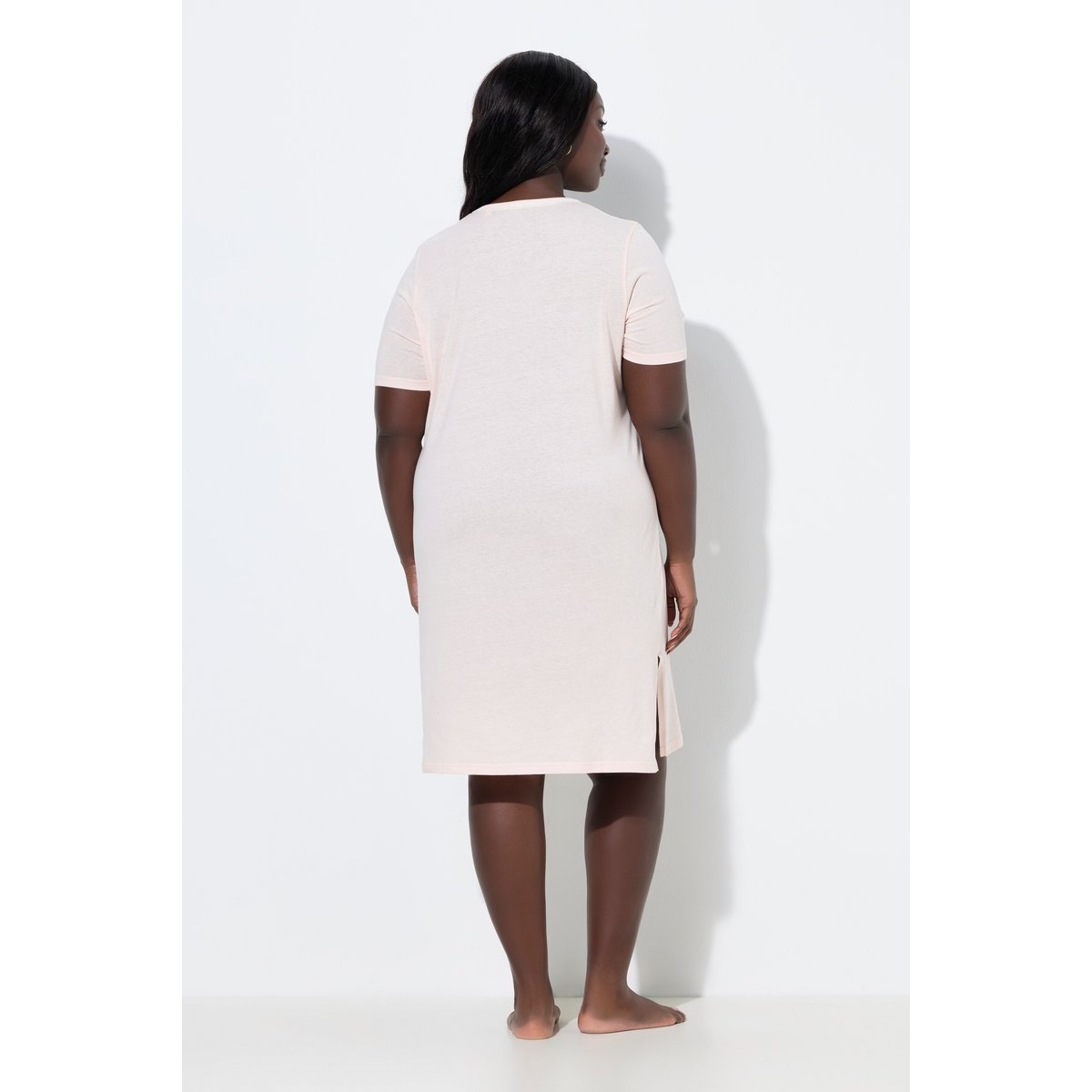 Lot de 2 grands t-shirts/chemises de nuit rose, ULLA POPKEN
