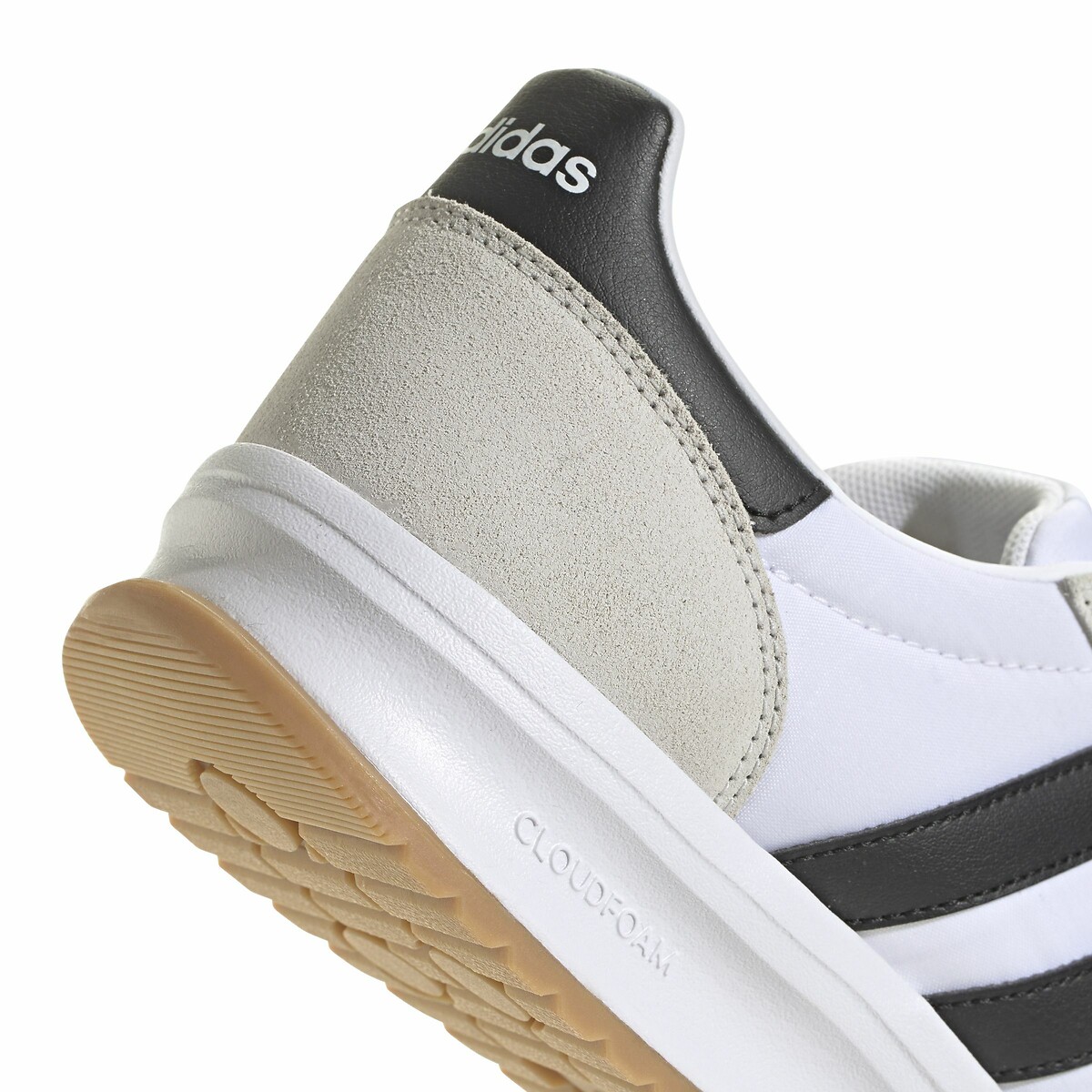 Run 72 Suede Trainers white/black/grey, ADIDAS SPORTSWEAR