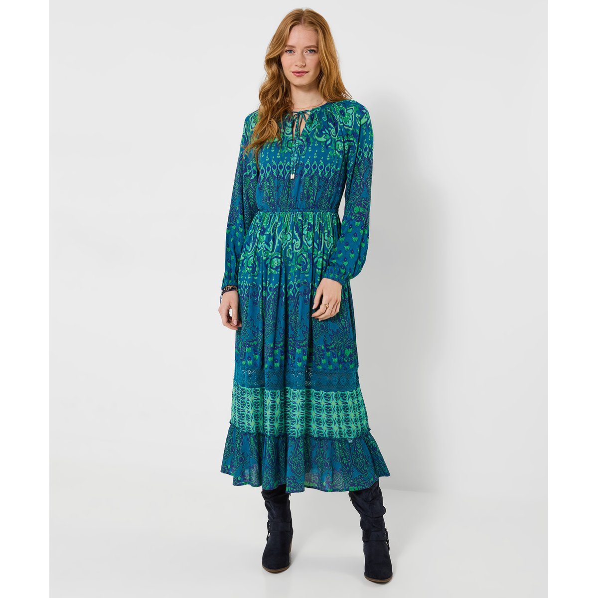 Majestueuse Robe Longue Bobo à Manches Longues autres, JOE BROWNS