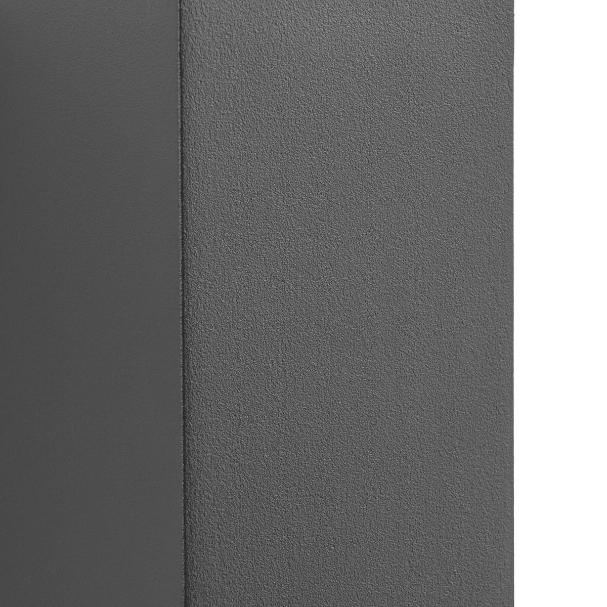 Applique extérieure en aluminium moderne anthracite, LUCANDE