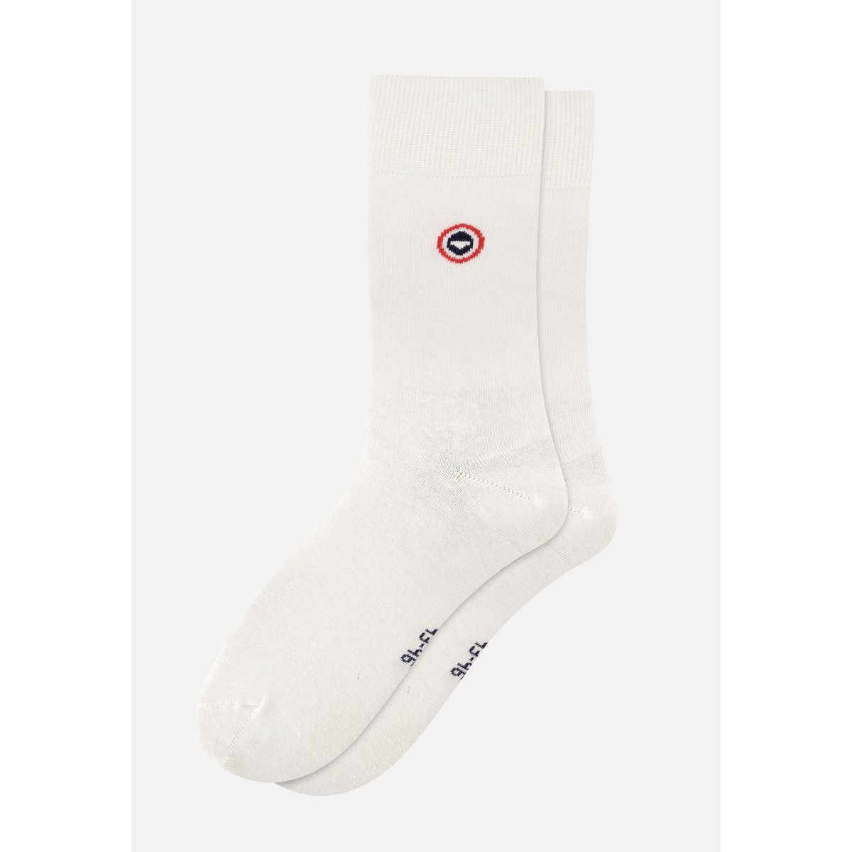 Chaussettes mi-hautes en coton Robuste blanc, LE SLIP FRANCAIS