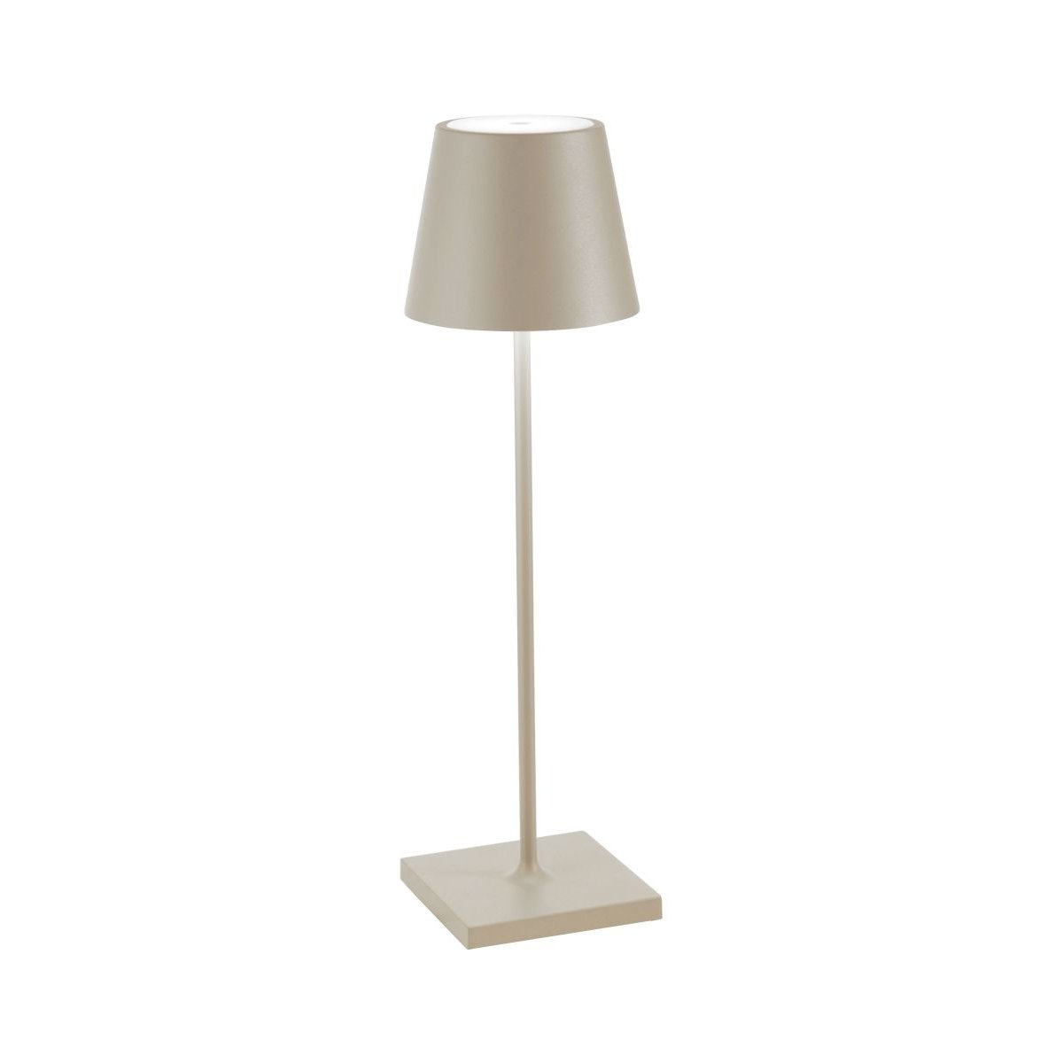 Lampe à poser poldina pro beige beige, ZAFFERANO