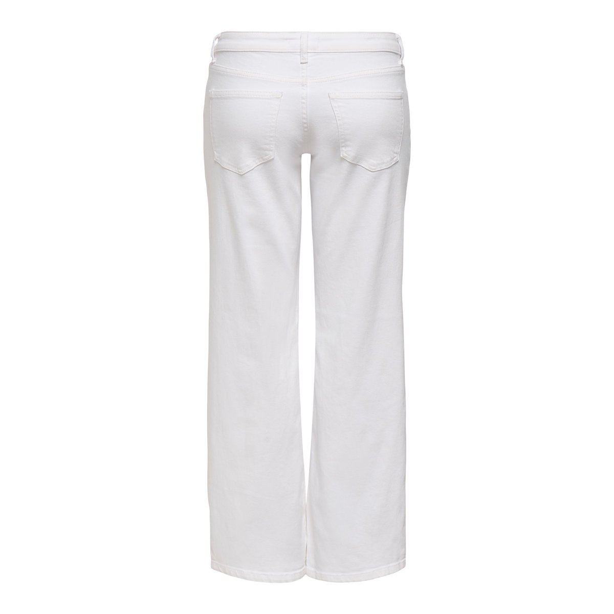 Jean À Jambe Large white denim, ONLY