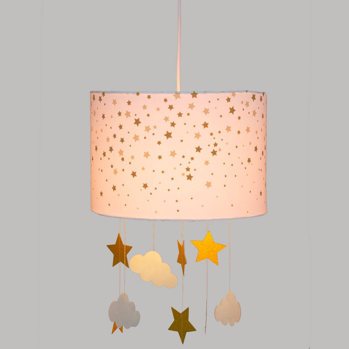 Suspension enfant étoiles nuages SIRA multicolore, ATMOSPHERA FOR KIDS