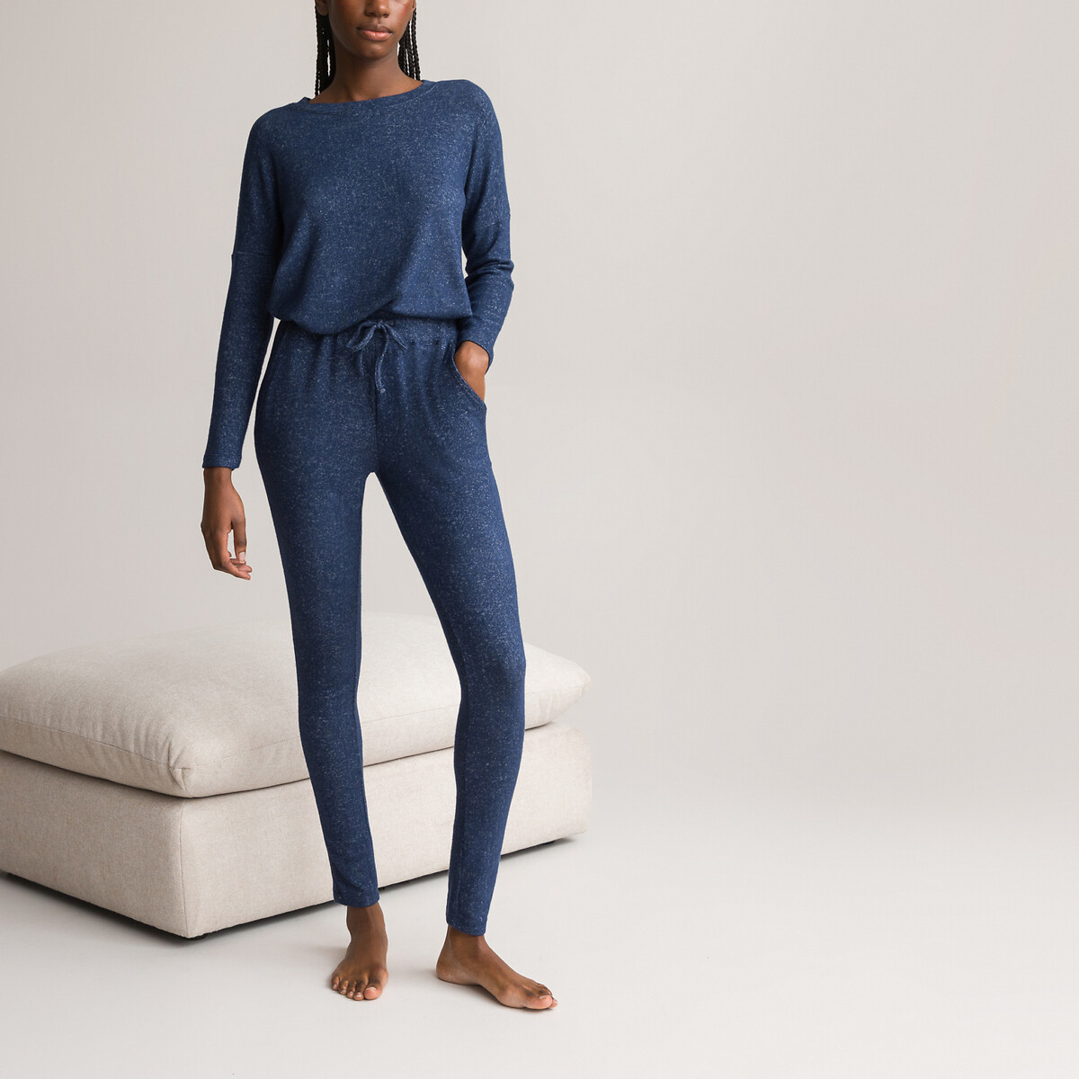 Extra Soft Pyjamas blue, LA REDOUTE COLLECTIONS