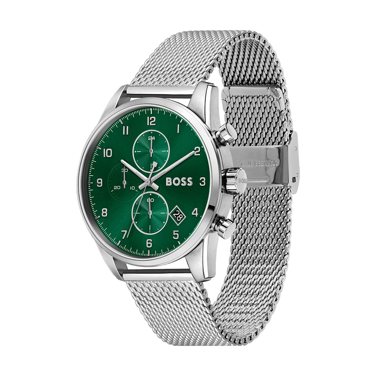 Montre Analogique SKYMASTER argenté vert argenté, BOSS