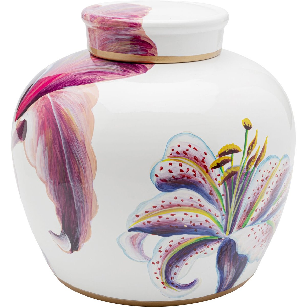 Boîte lys en porcelaine blanc, KARE DESIGN