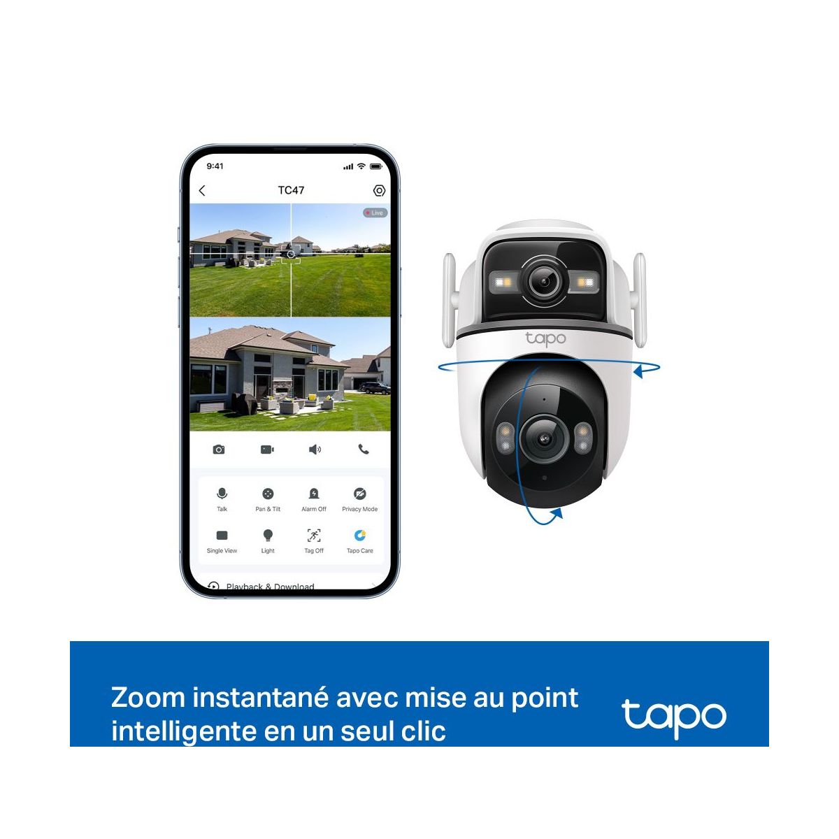 Caméra de surveillance TC47 couleur unique, TP-LINK