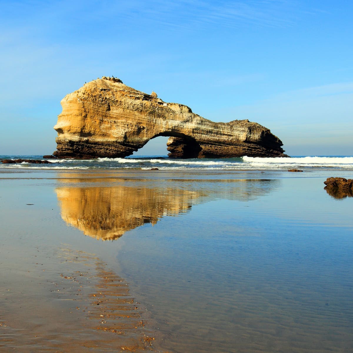 Tableau Mural Rocher Miramar PLAGE tableau en verre, CEANOTHE