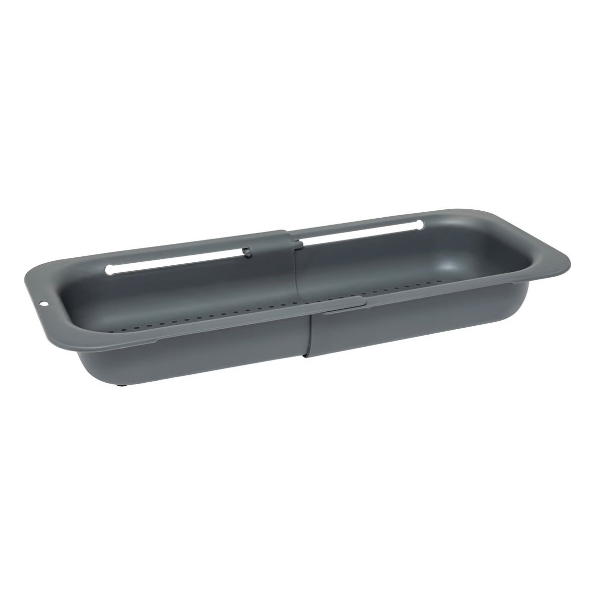 Passoire extensible pour évier 34 a 47 cm gris, EDEN