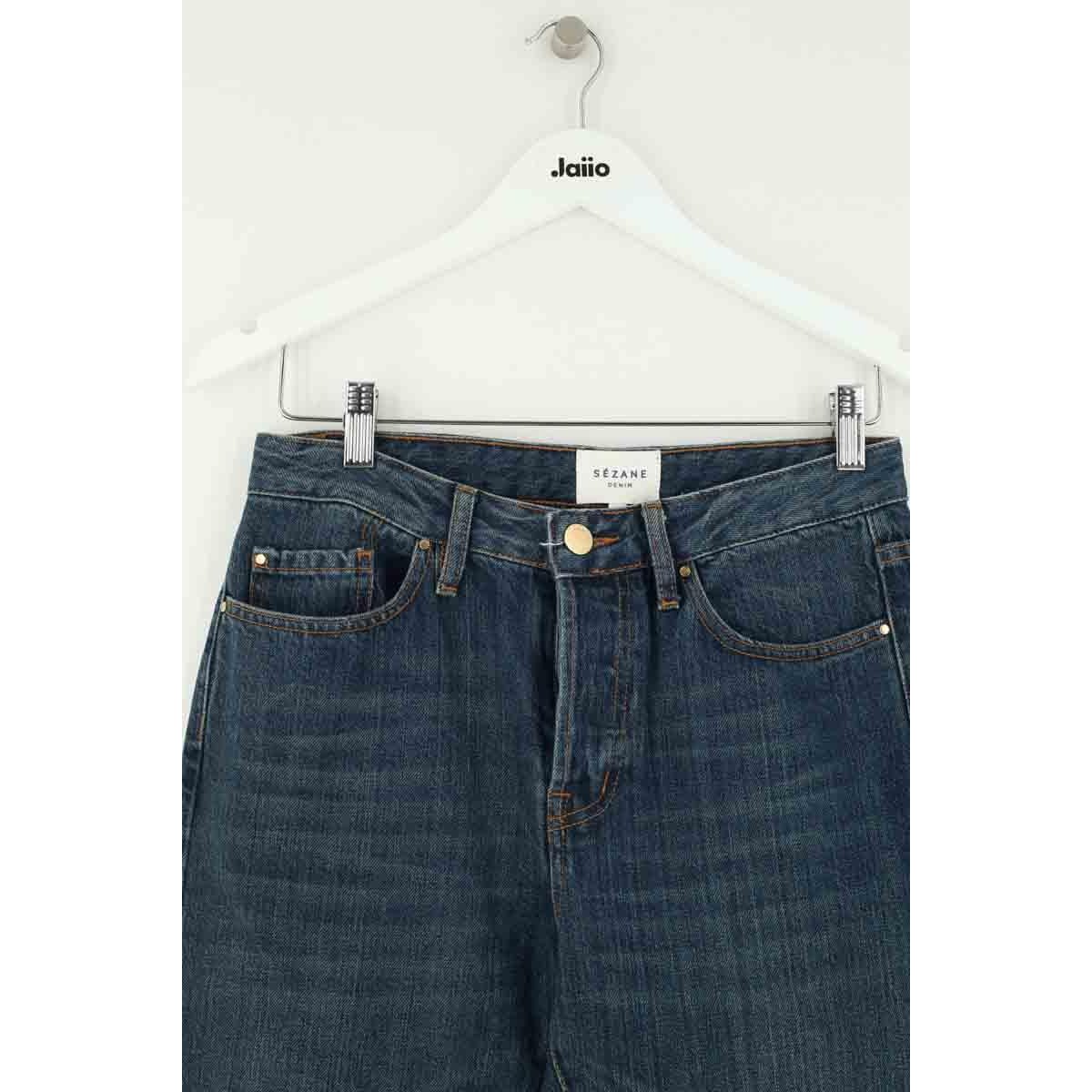 Jean slim - Très Bon État bleu, SEZANE