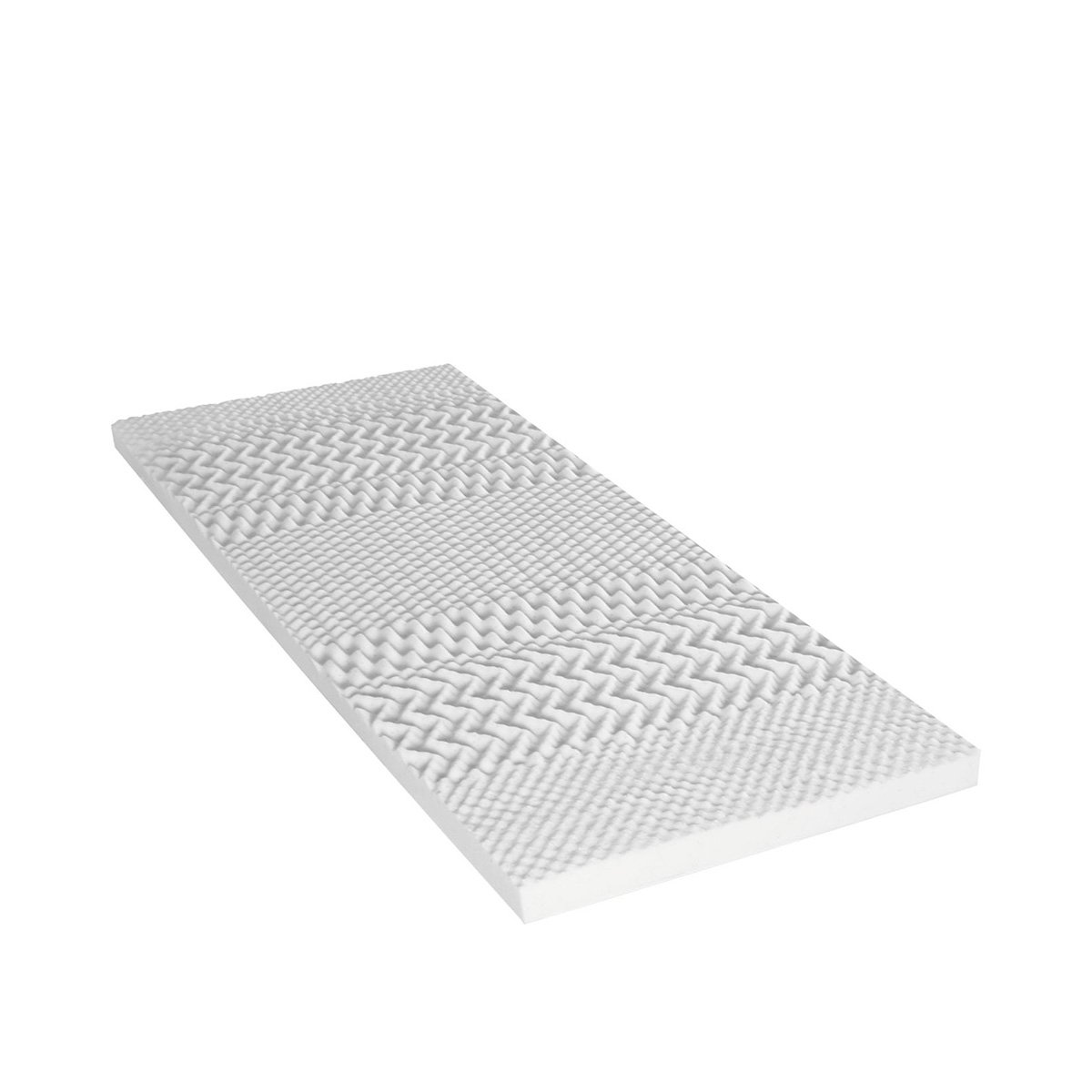 Surmatelas Mémoire de Forme – 6 cm – LUNIS blanc, MAISON AUBERTIN