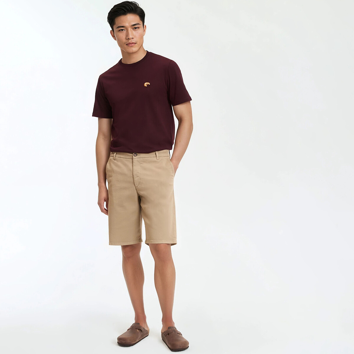 Bermuda chino Signature, JONAS beige, LA REDOUTE COLLECTIONS