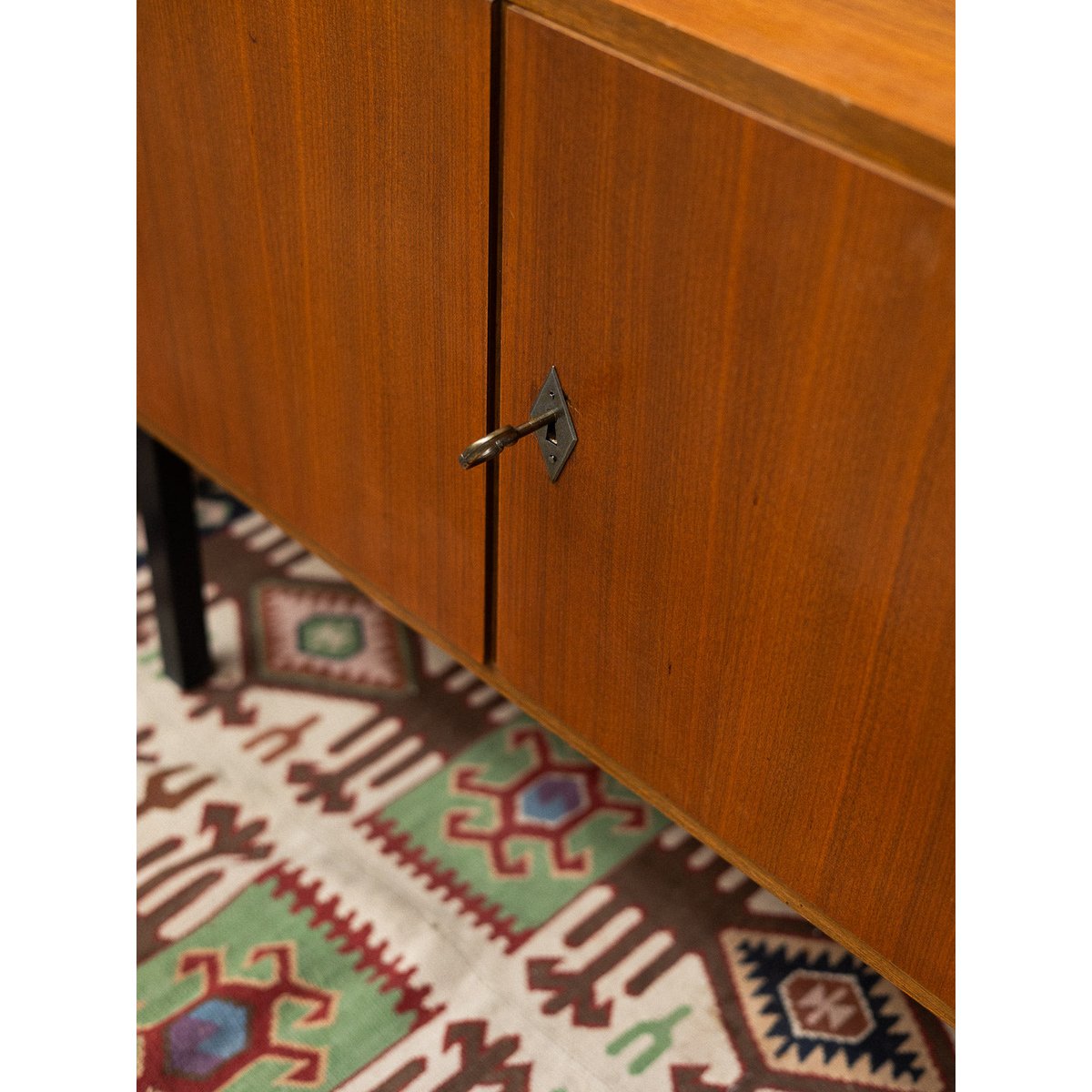 Enfilade scandinave Margaret N°496 - Bon état bois foncé, DEBONGOUT