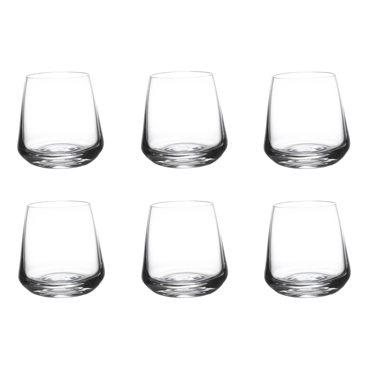 Boîte de 6 mises en bouche Concept transparent / cristal, RONA