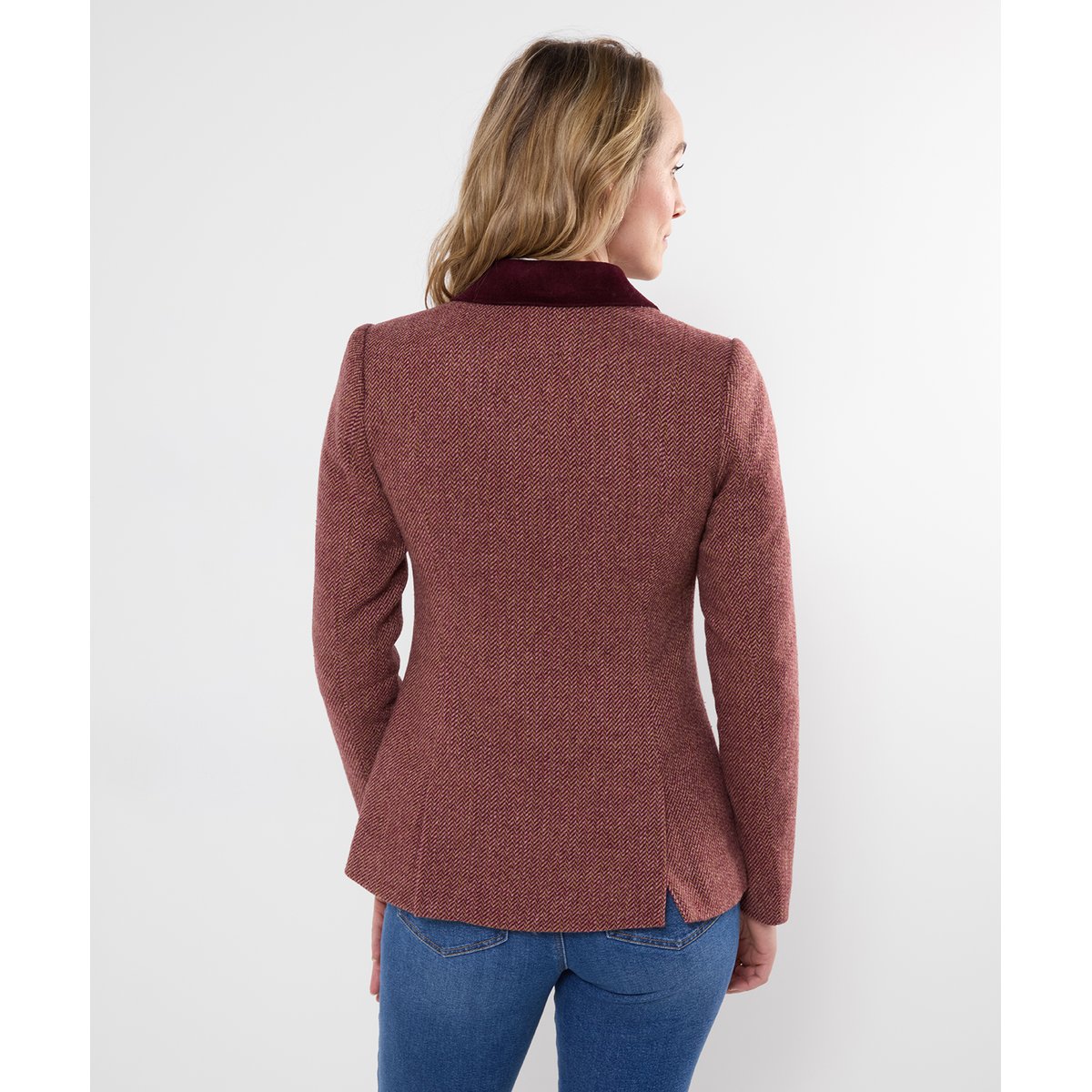 Veste à Chevrons Asymétrique Isla rouge, JOE BROWNS