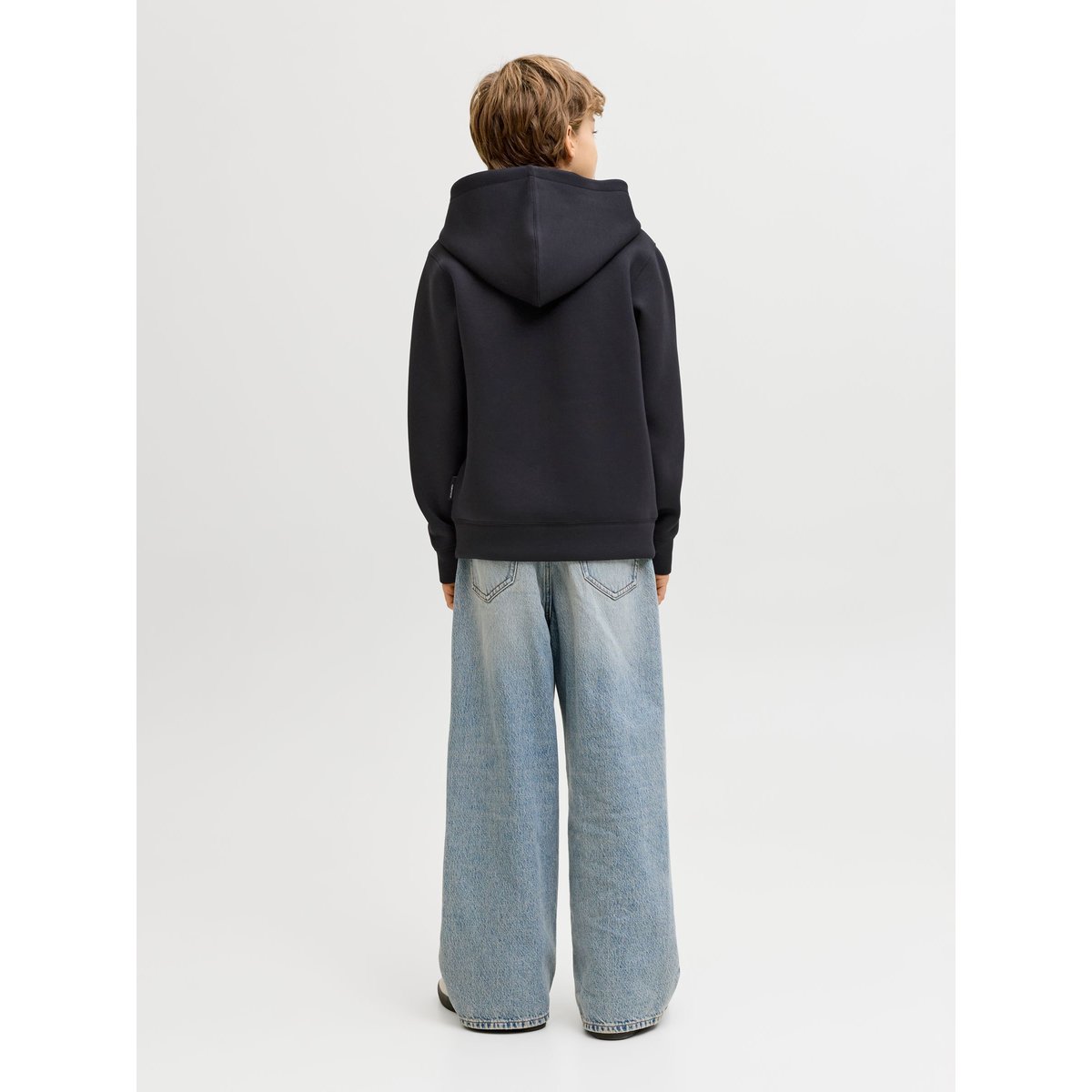 Sweat À Capuche noire - black, JACK & JONES JUNIOR