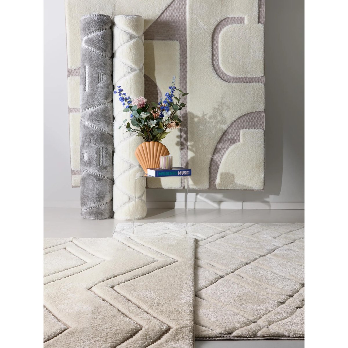 Tapis ELANIE crème/beige, BENUTA