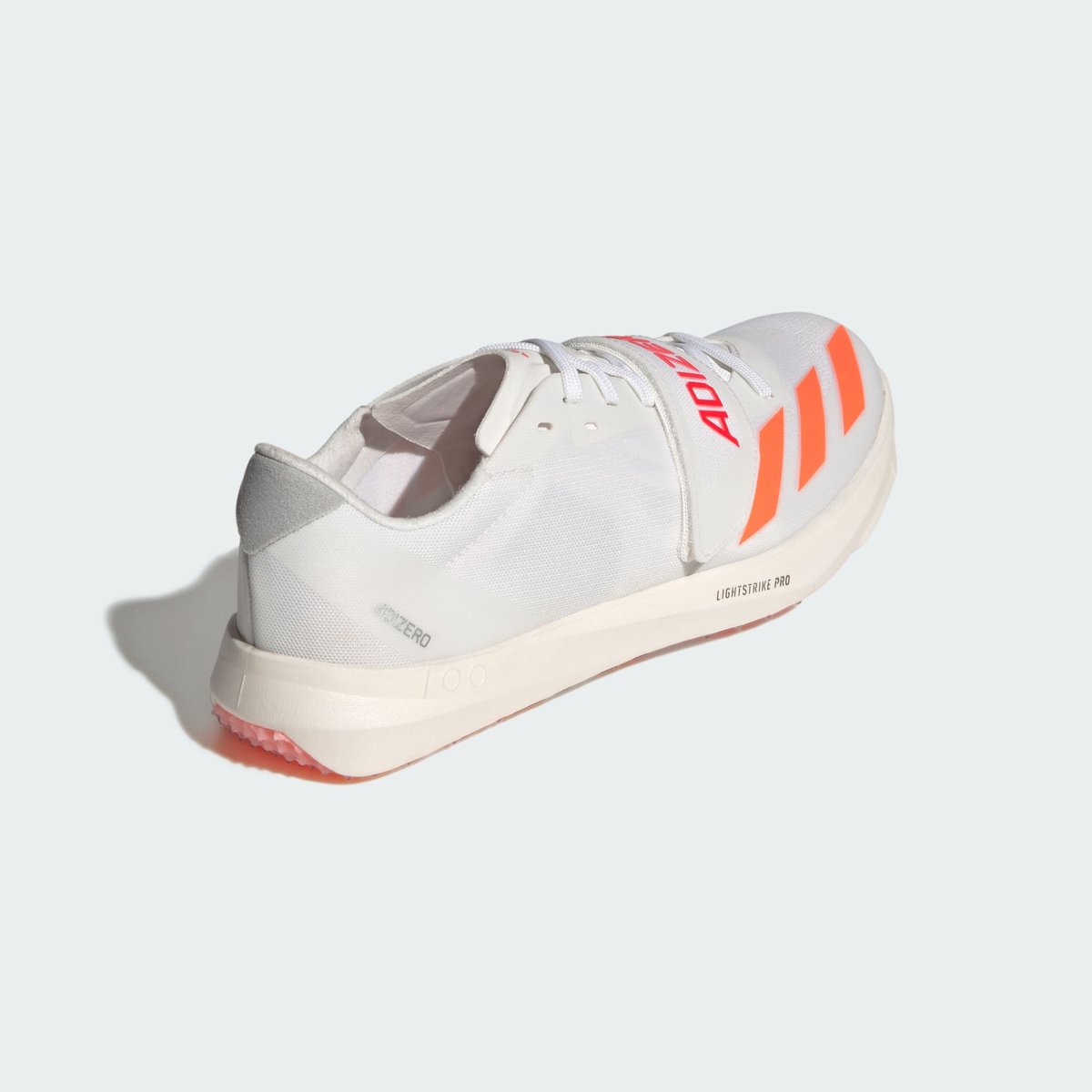 Chaussure D'athlétisme Adizero Tj/Pv cloud white / lucid orange / lucid red, adidas Performance