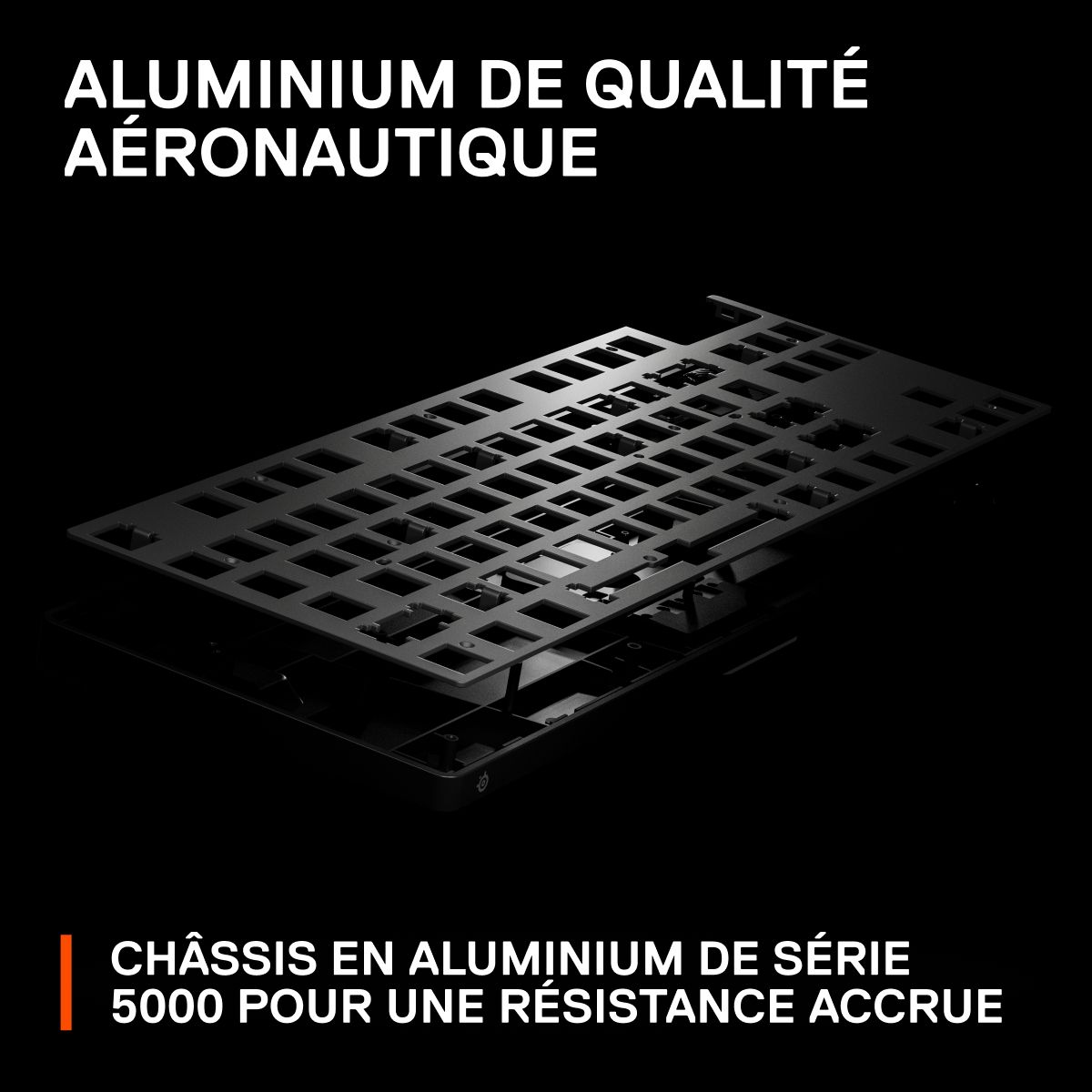 Clavier gamer sans fil APEX PRO TKL WIRELESS noir, STEELSERIES