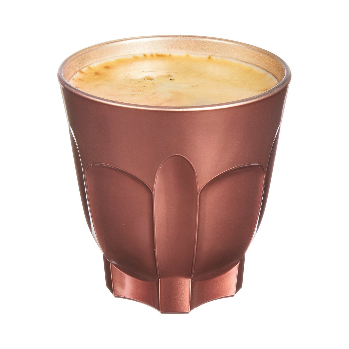 6 tasses en verre 24 cl Terracotta -FLASHY marron, LUMINARC