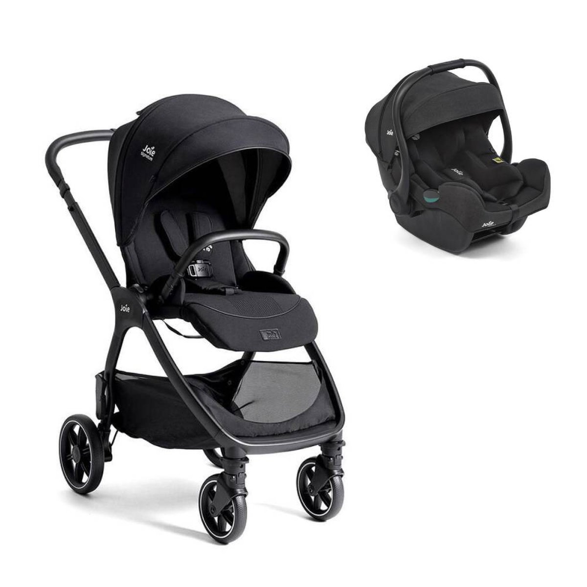 Pack poussette duo Valora + i-Gemm 3 noir, JOIE