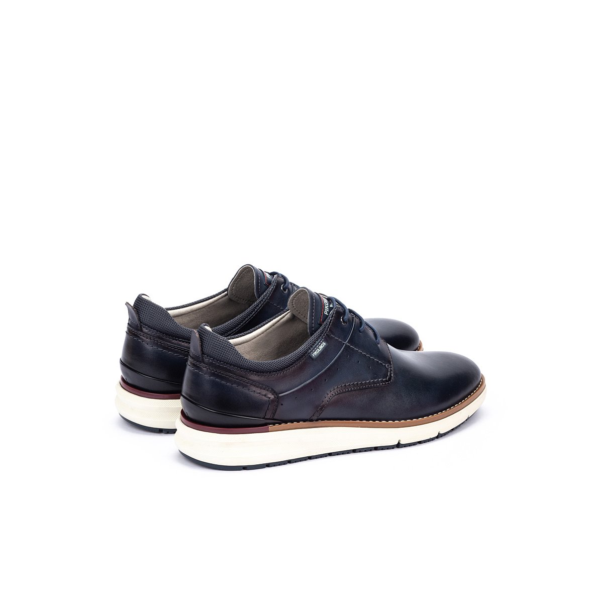 Chaussures à lacets cuir Manacor blue, PIKOLINOS