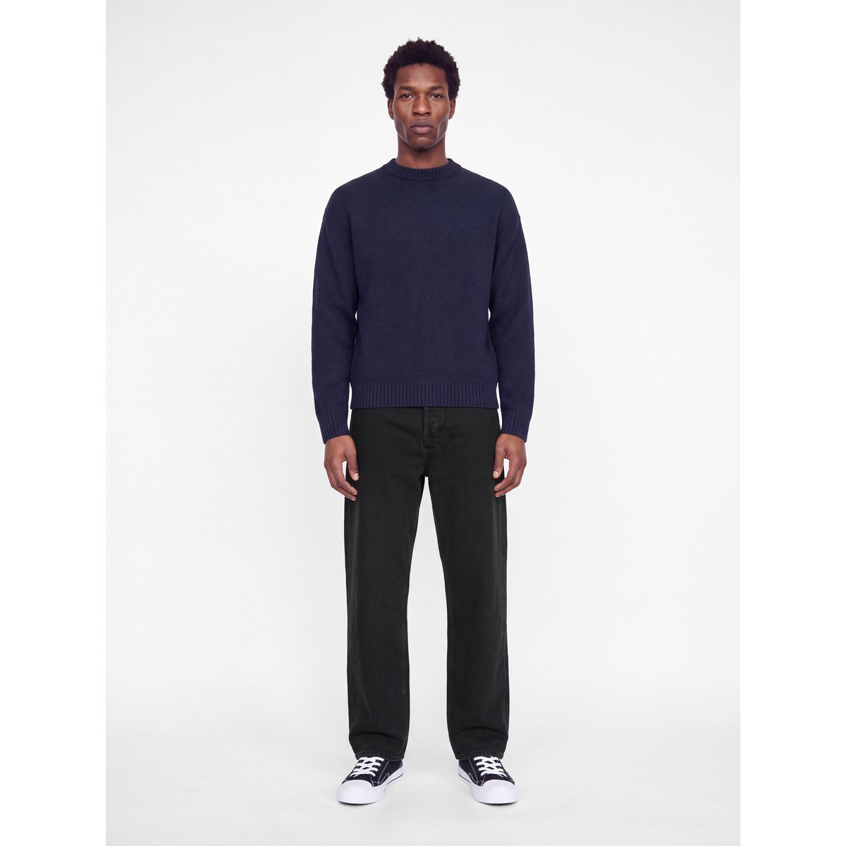 Jean Baggy Fit black denim 1, aprel