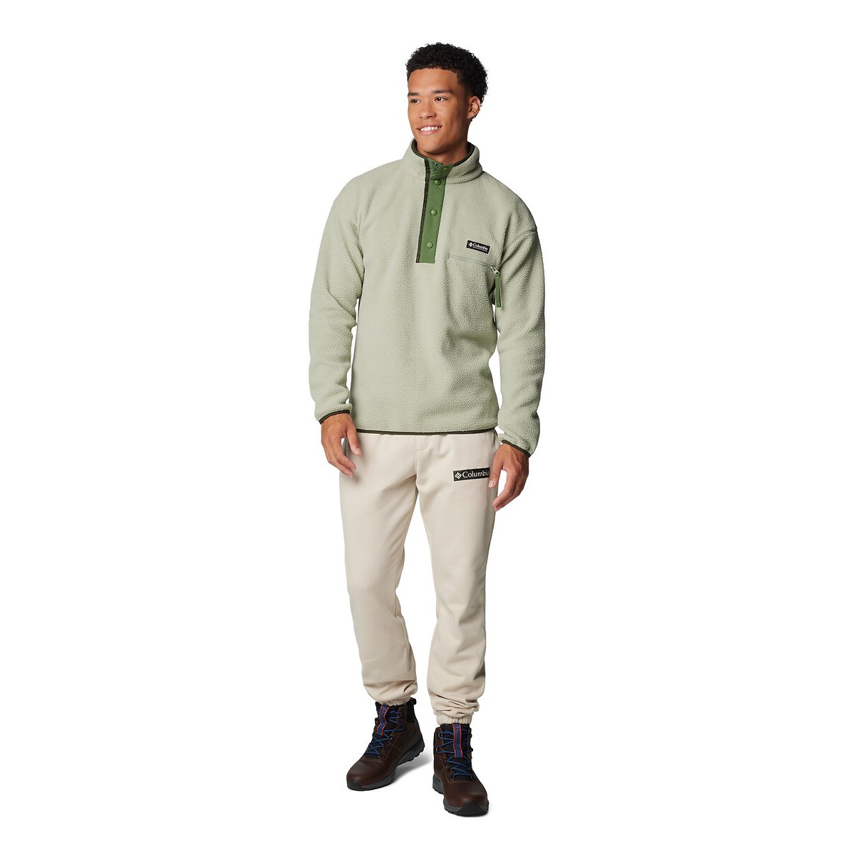 Polaire semi-boutonnée Helvetia™ II vert, COLUMBIA