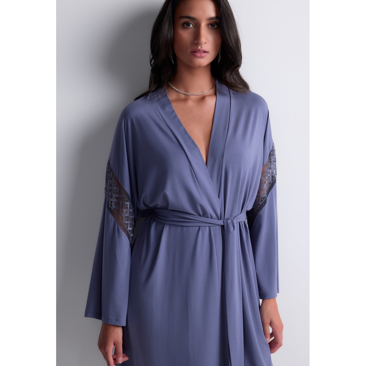 Kimono Sweet Obsession bleu, AUBADE