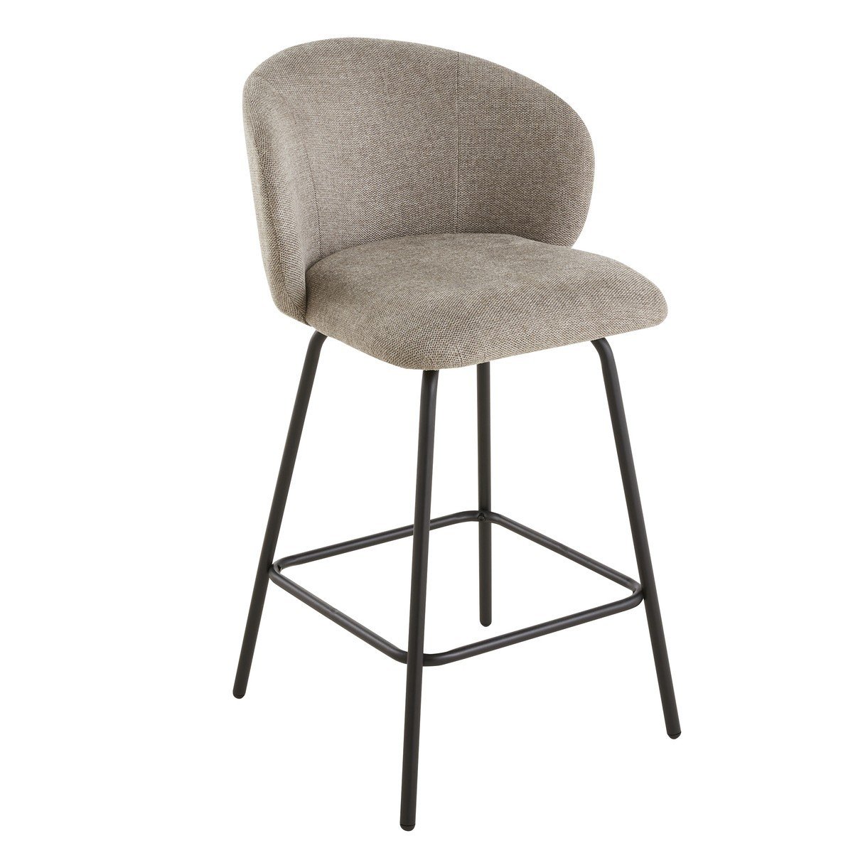 Lot de 2 tabourets - SORREL marron, CALICOSY