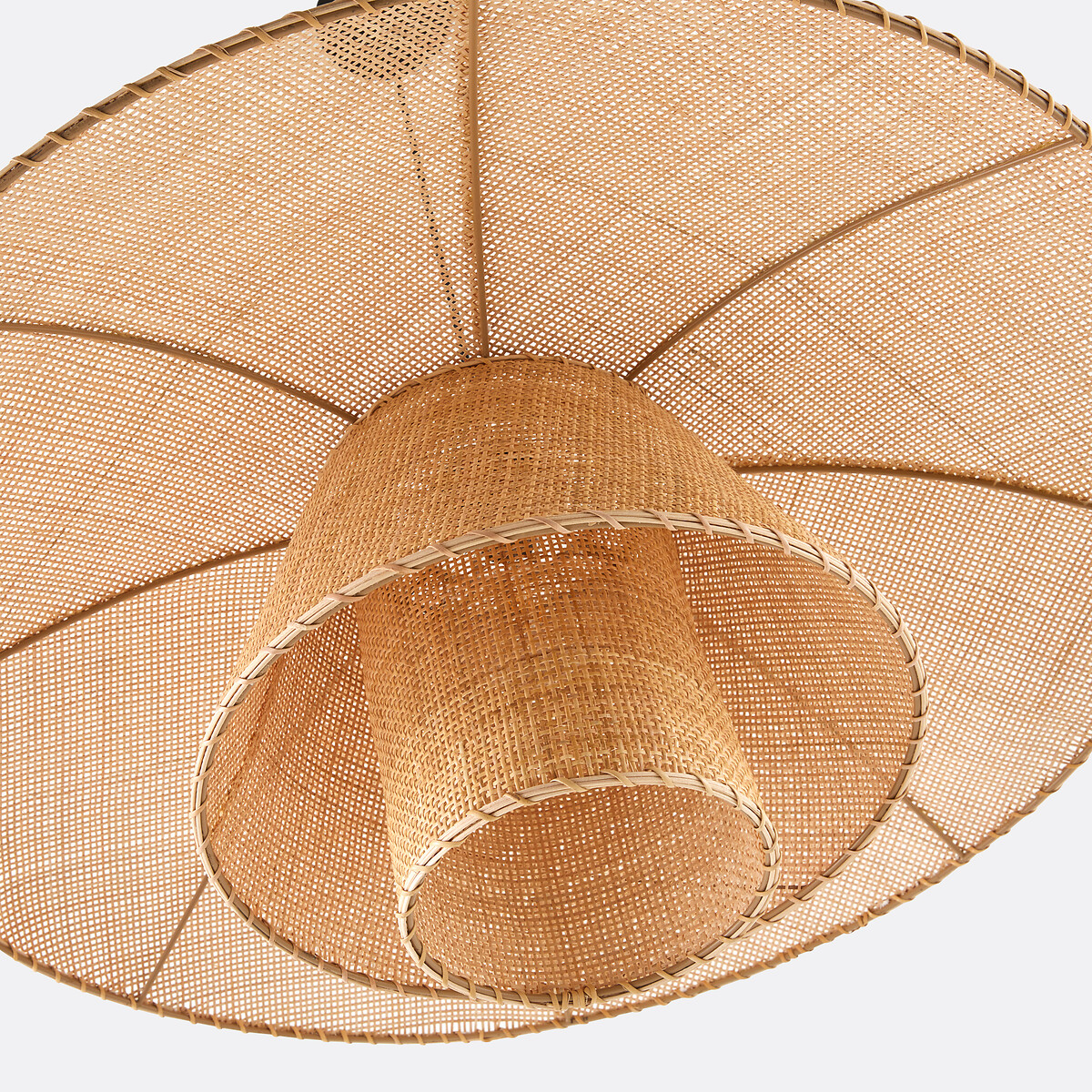 Suspension en rotin Ø80 cm, Lola naturel, LA REDOUTE INTERIEURS