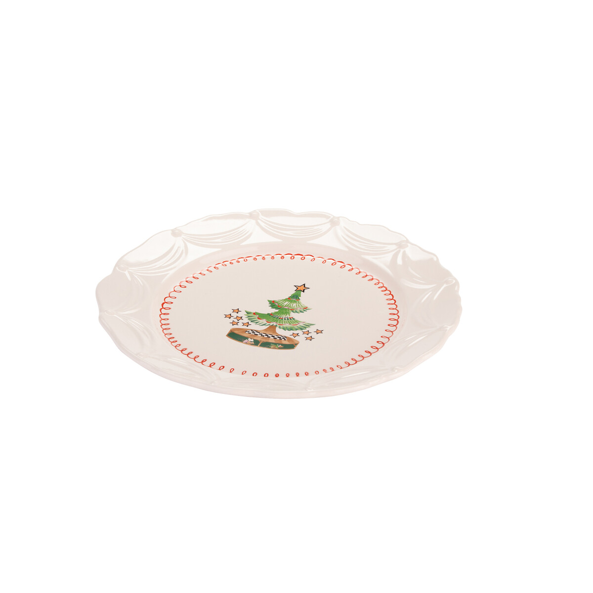 Set of 2 Nutcracker Dinner Plates white, CATH KIDSTON