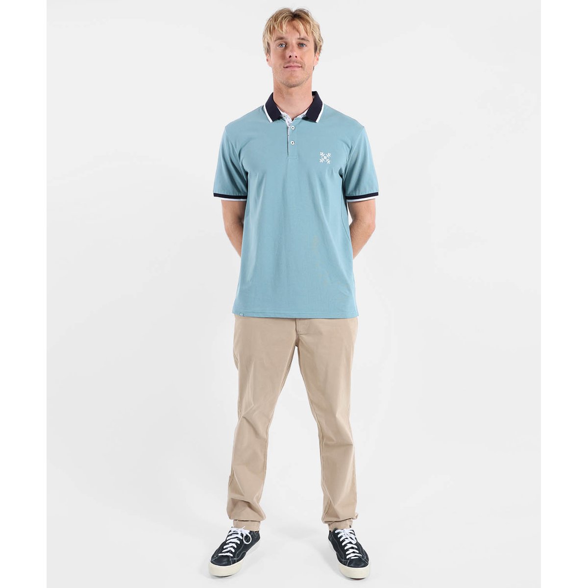 Polo manches courtes NACHEM cactus, OXBOW