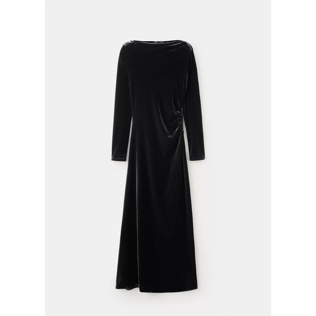 DRESS XVELCUT noir, MANGO