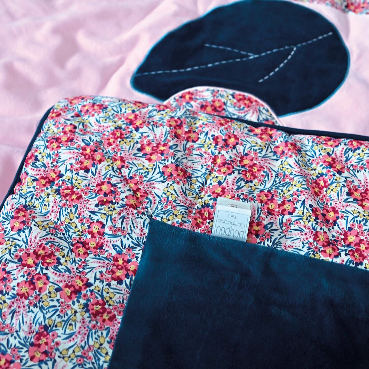 Tapis de parc tapidou Boh'aime rose, DOUDOU ET COMPAGNIE