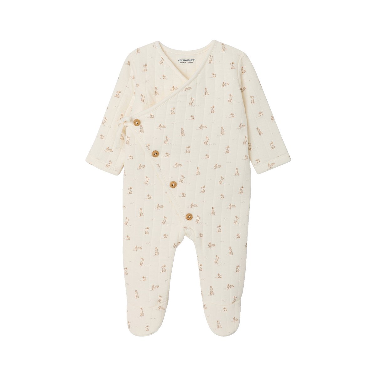 Ensemble 6 pièces naissance écru, VERTBAUDET