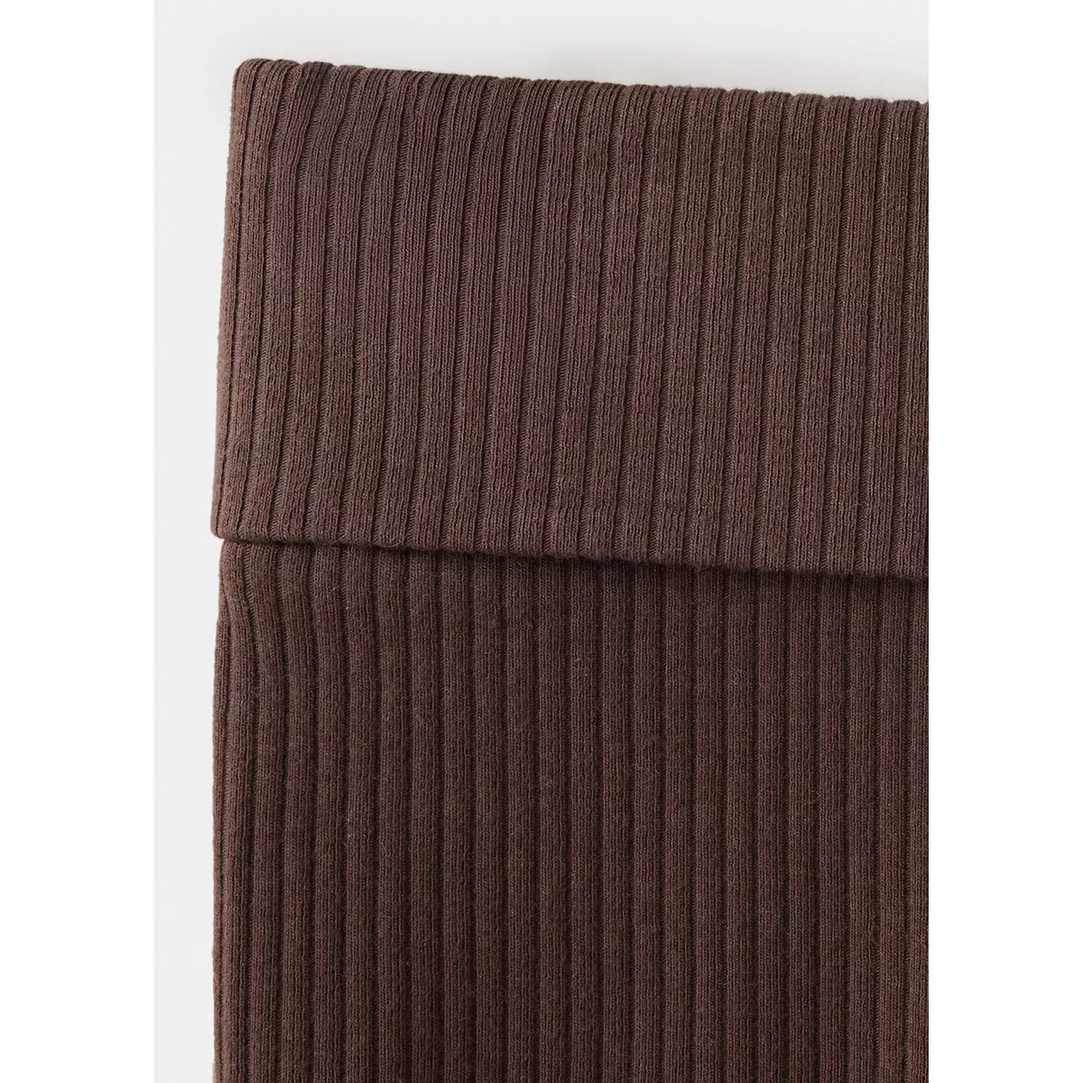 Leggings taille retournée marron, MANGO KIDS