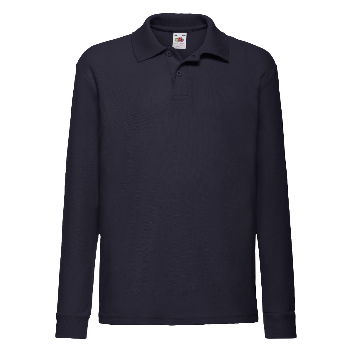 Polo bleu marine, FRUIT OF THE LOOM