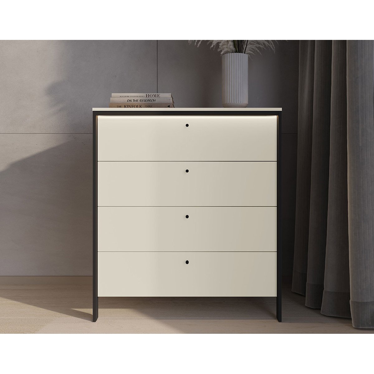 Commode - KIMI beige, BEST MOBILIER