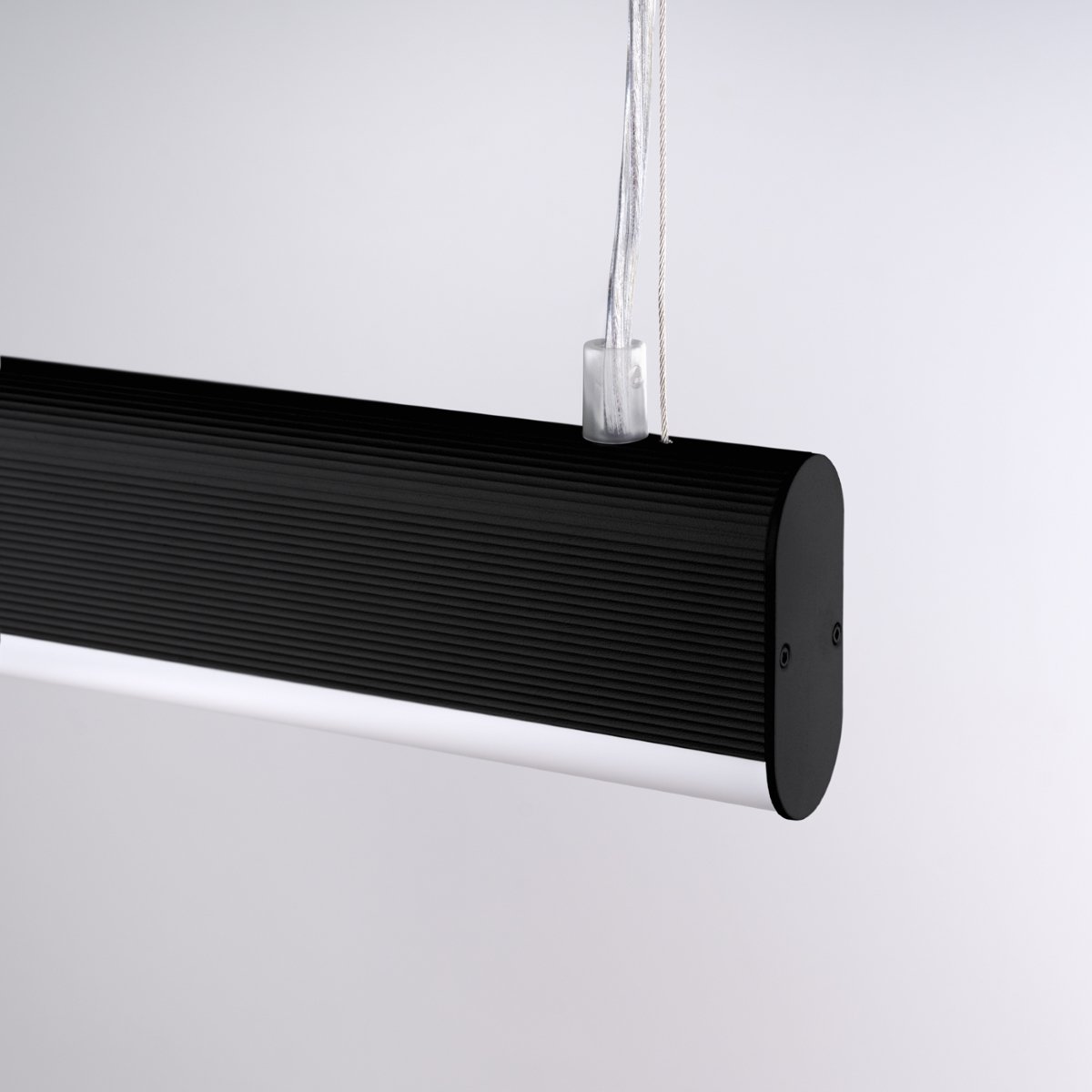 Suspension Aluminium Noir LED 1 Farge noir, EDEN