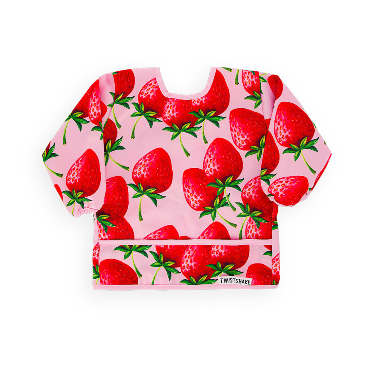 Babete com mangas Twistshake Morango multicolor, TWISTSHAKE