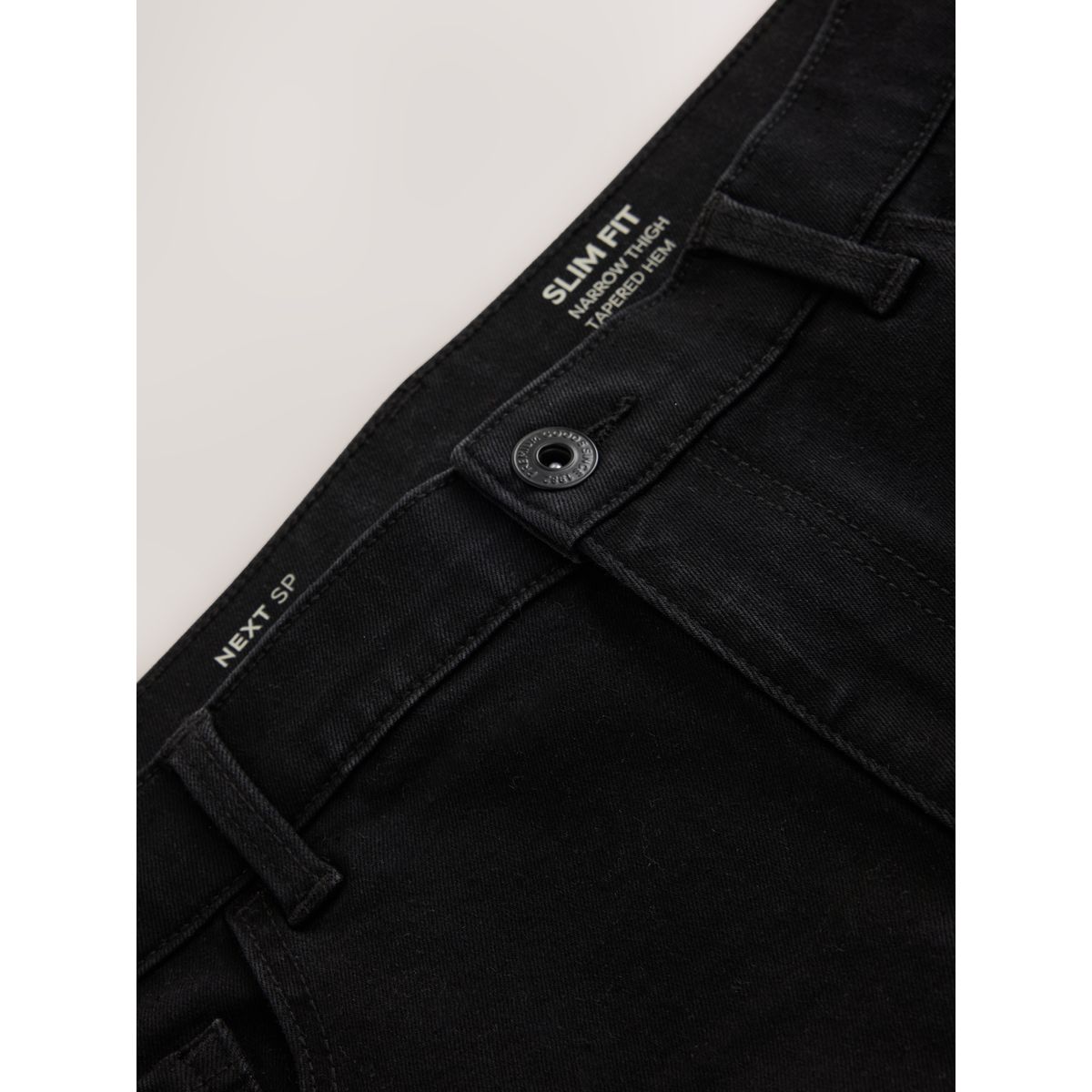 Jean stretch essentiel noir, NEXT