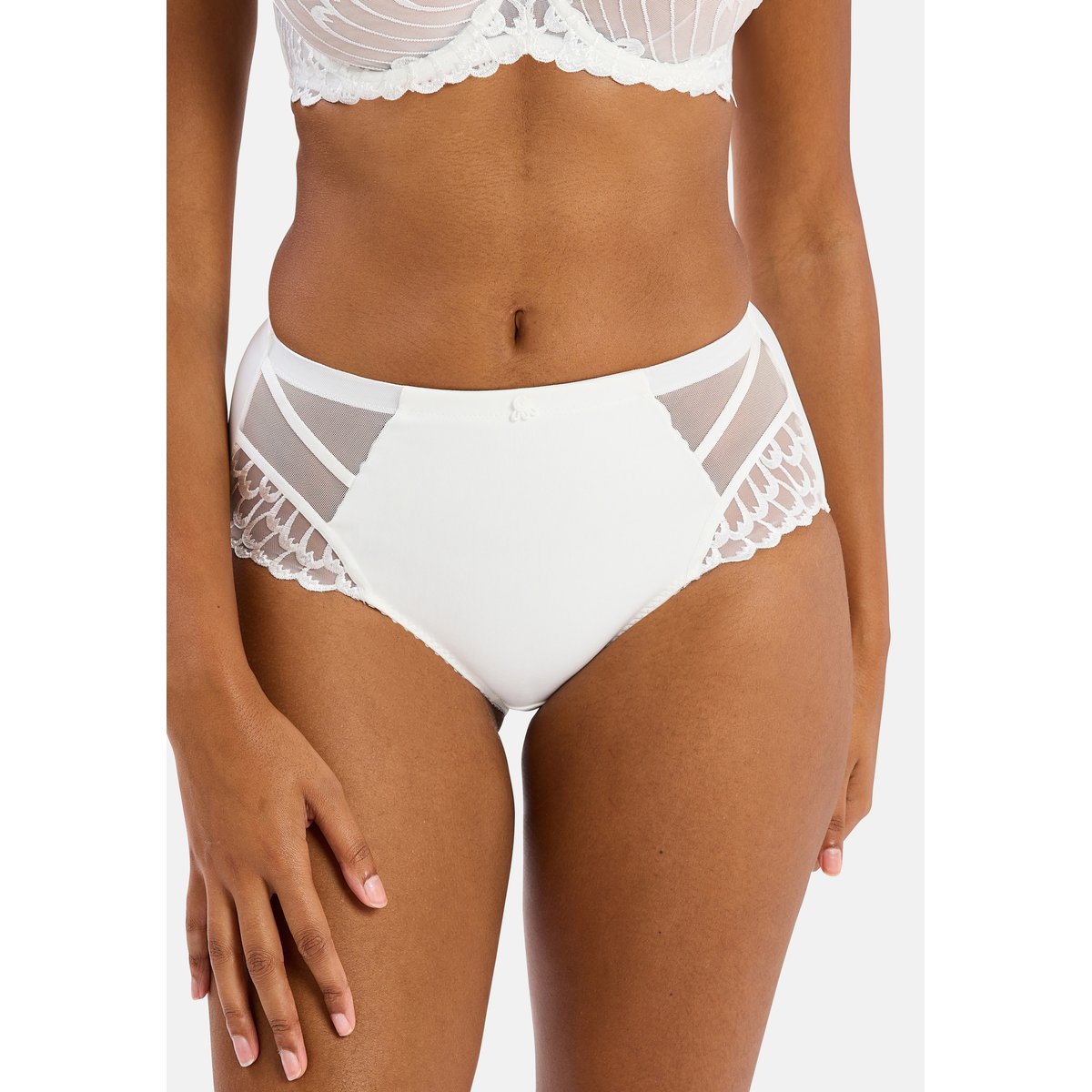 Culotte Haute Sculptante NARCISSE ivoire, SANS COMPLEXE