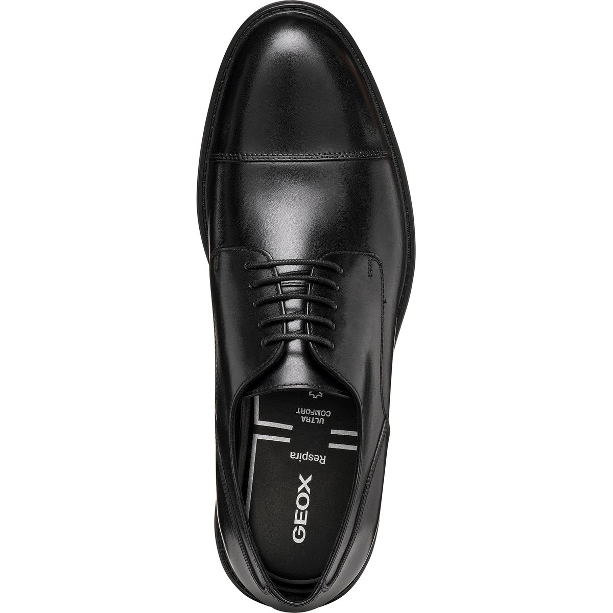 Derbies U WALK PLEASURE B noir, GEOX